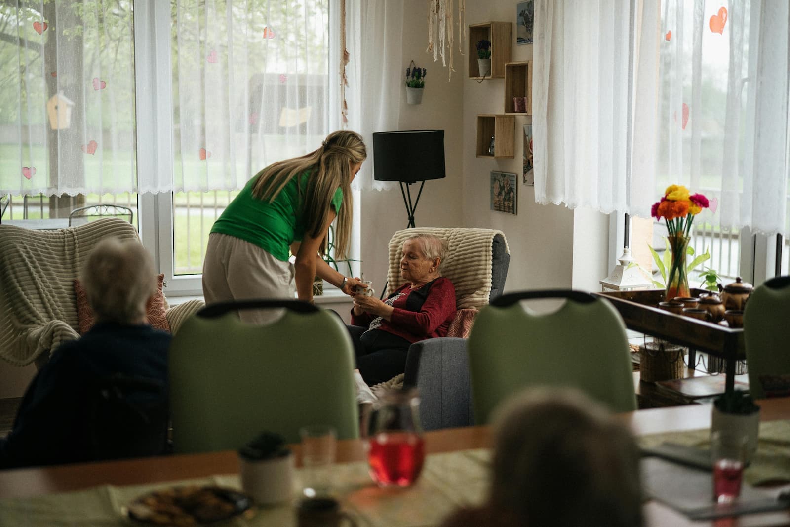 Comfortable living space at Silva Board and Care